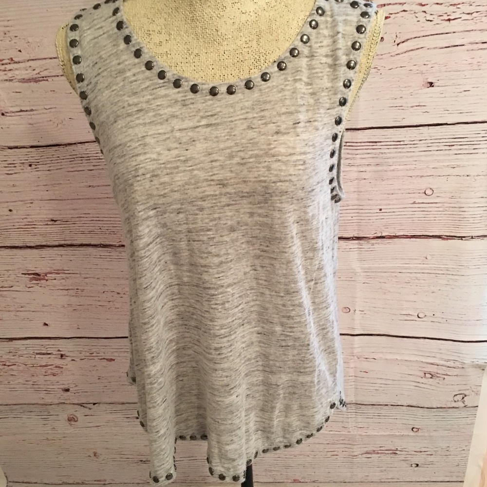 J Crew Sleeveless Gray Top